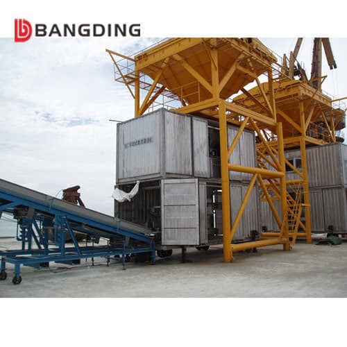 BANGDING port containerized weighing and bagging machine